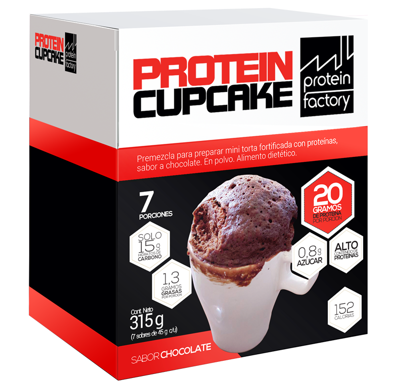 Protein Cupcake Protein Factory, alimentos funcionales y suplementos